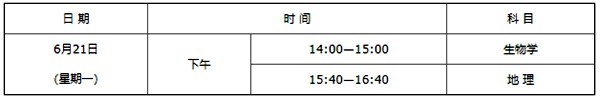 2021陕西商洛中考时间,陕西商洛2021中考科目安排