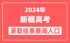 2024年新疆高考录取结果查询入口网址(https://www.xjzk.gov.cn/)