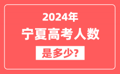 2024年宁夏高考人数是多少_2025会增加吗?