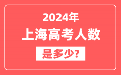 2024年上海高考人数是多少_2025会增加吗?