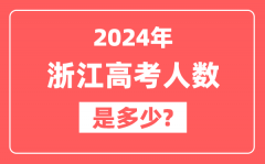 2024年浙江高考人数是多少_2025会增加吗?